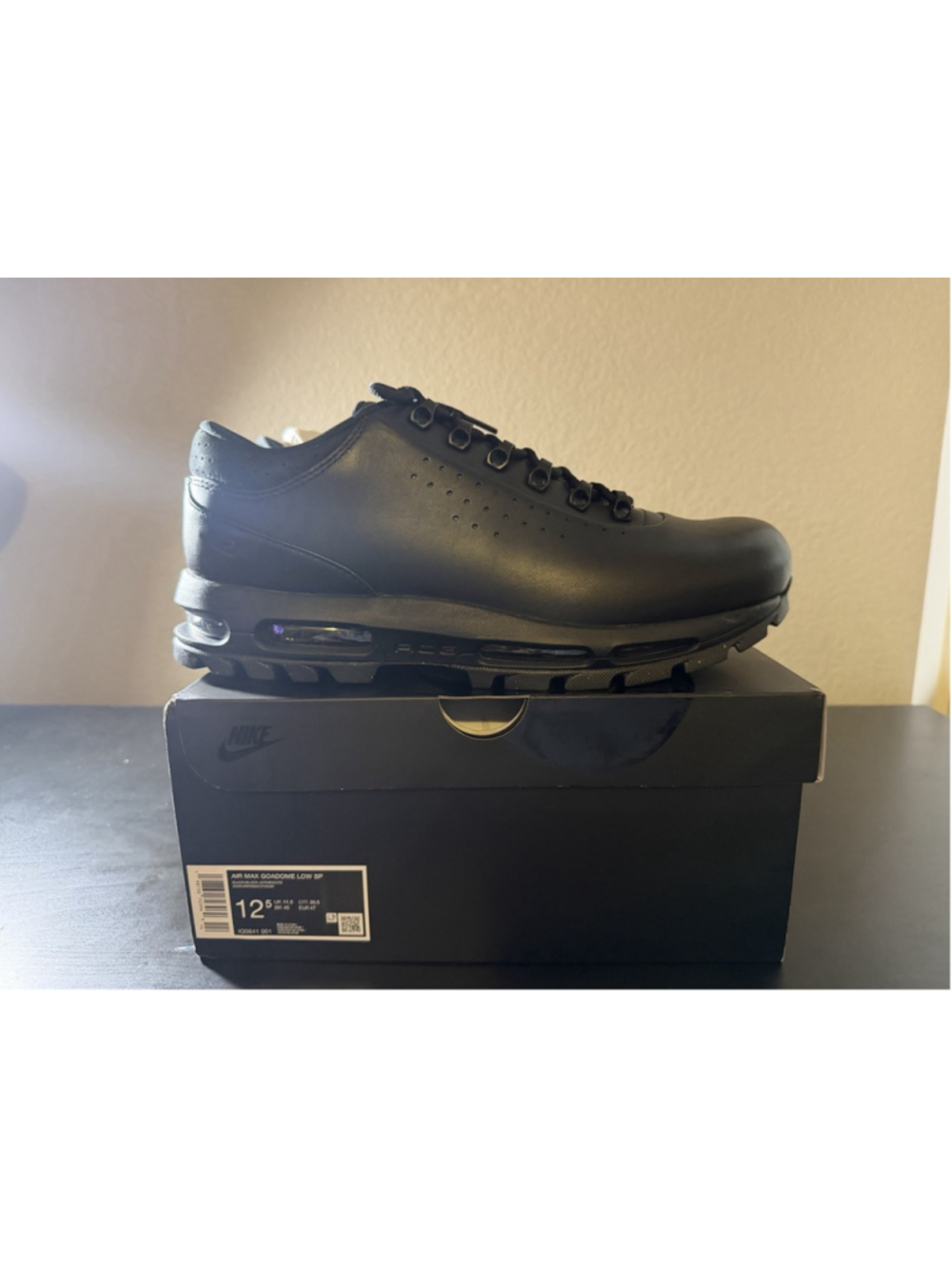 Size 12.5 - Nike Air Max Goadome Low SP Black IQ0641-001 Men’s New FAST SHIP